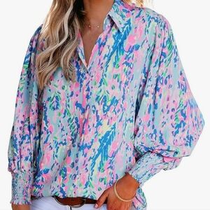 Pastel Multi-colored Blouse